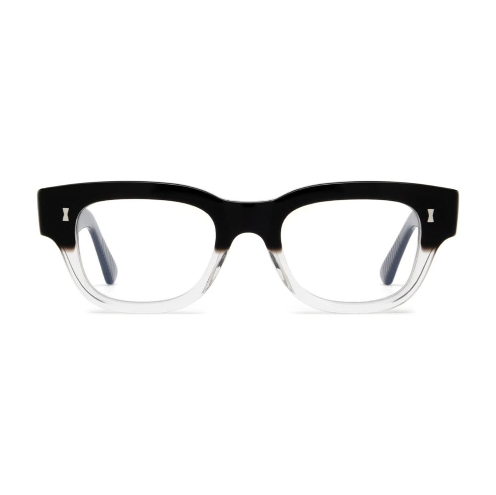 Stylish Black and Clear Women's Glasses